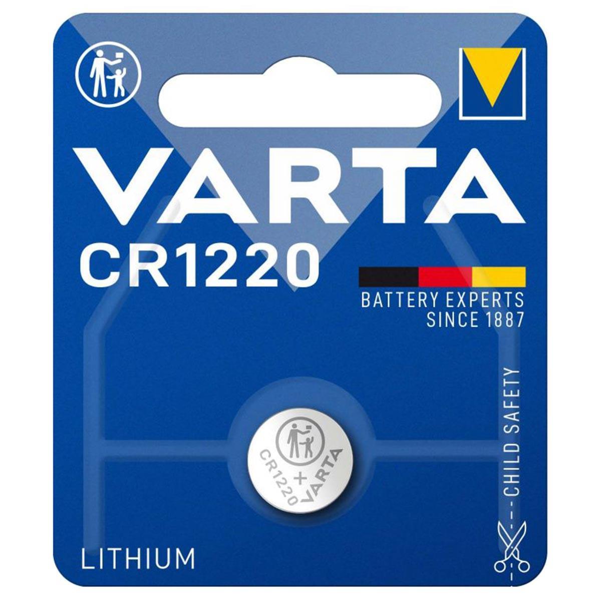 Tüketici Pili ve Batarya Varta CR1220 3V Lityum Pil